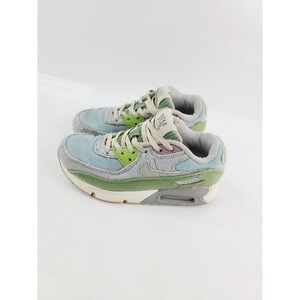 Nike Air Max Youth Size 2Y  Sneakers, Green/Blue/Pink,